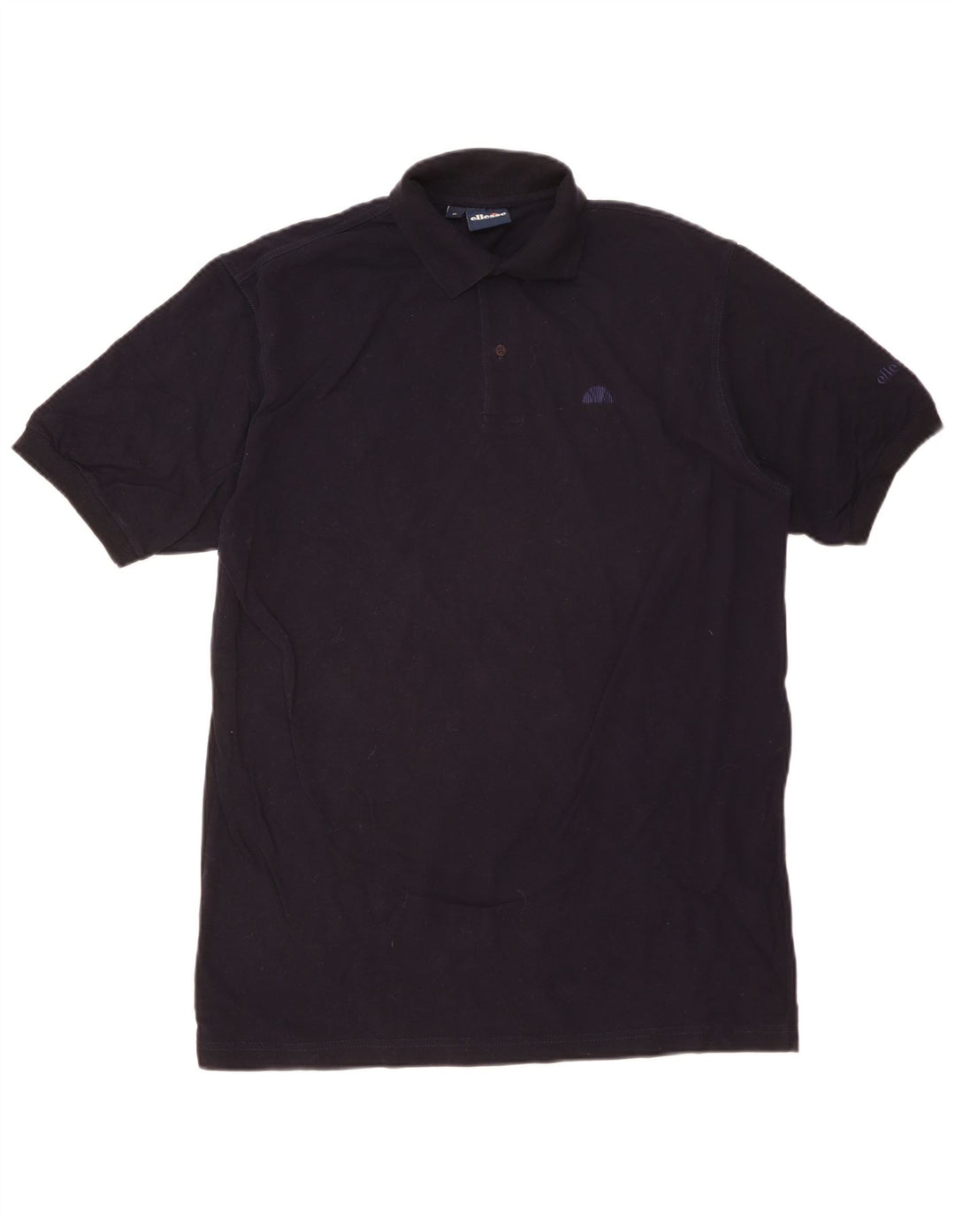 Camisa polo masculina Ellesse XL azul marinho algodão