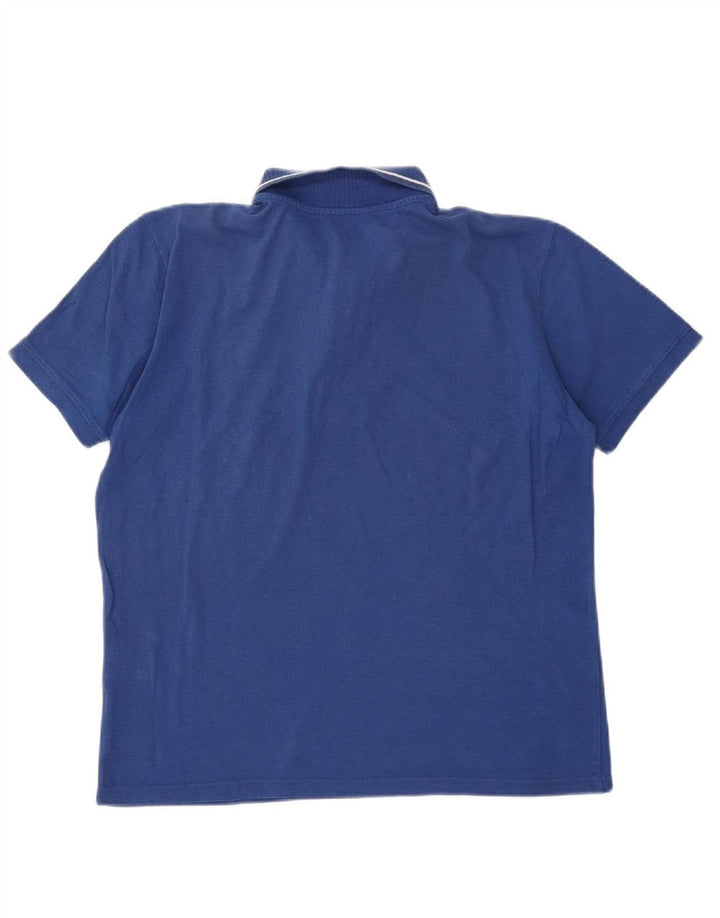 Camisa polo masculina CARRERA grande algodão azul marinho