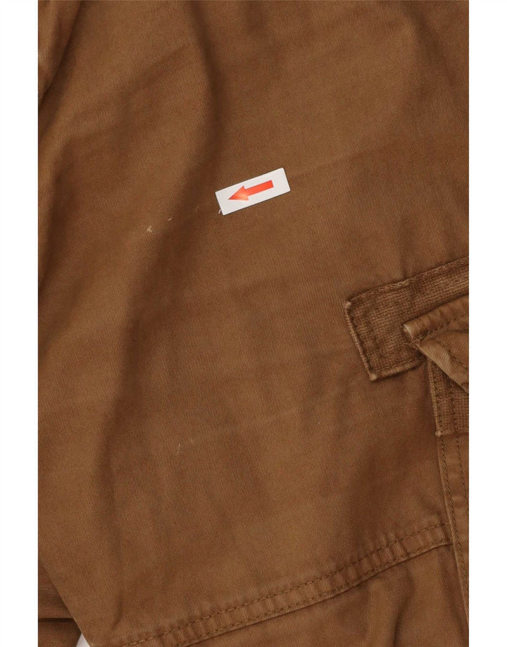 Shorts Cargo Masculino Superdry 2XL W38 Algodão Marrom