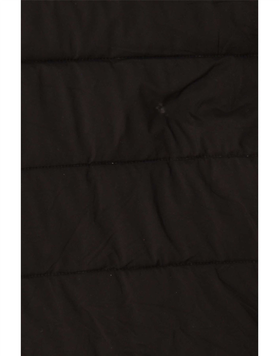 Casaco acolchoado feminino Nautica UK 14 grande poliéster preto