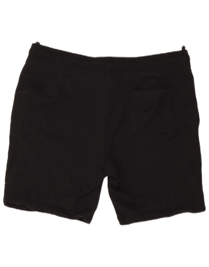 Shorts esportivos masculinos Marks & Spencer grandes de algodão preto