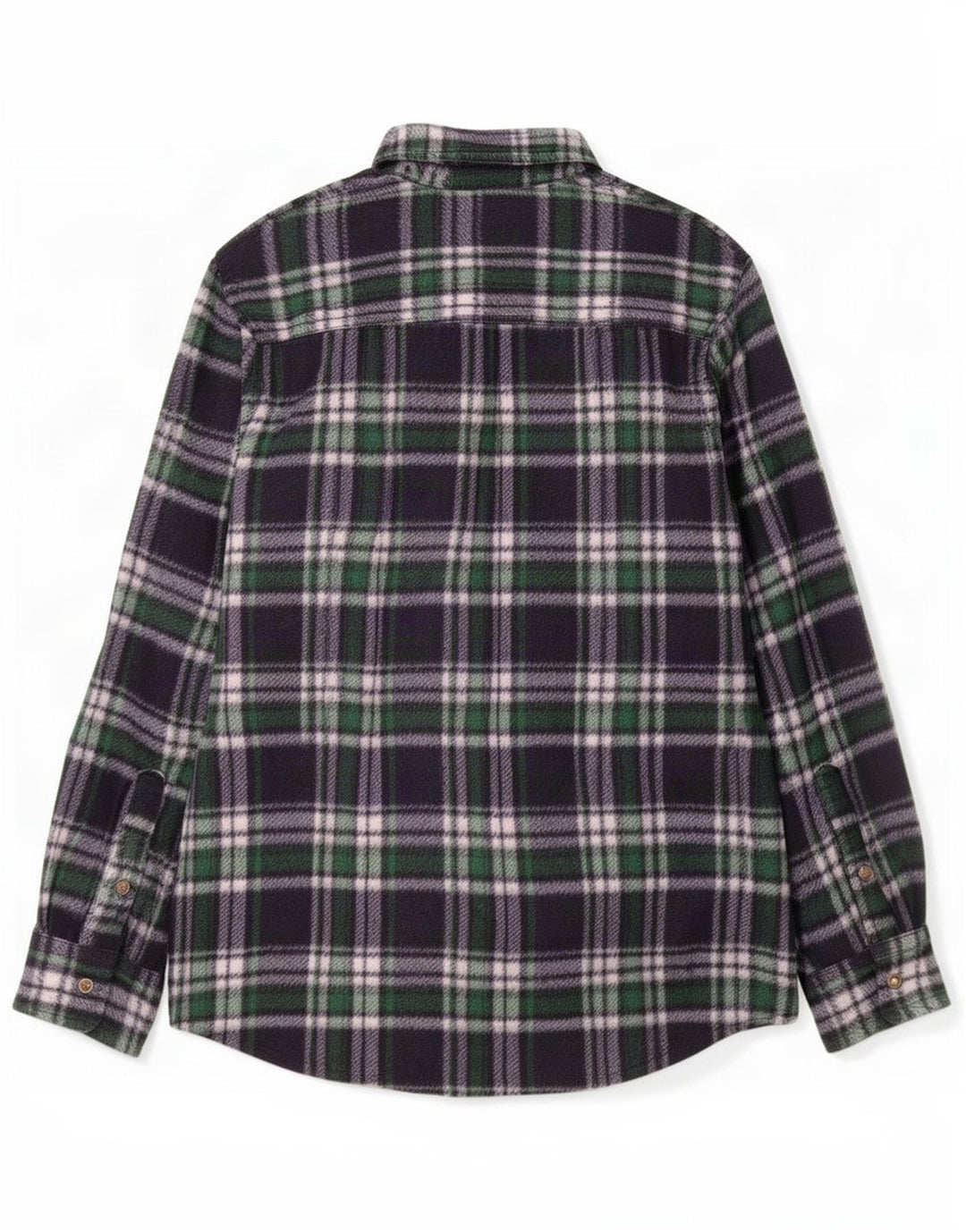 Camisa masculina vintage de lã XL poliéster xadrez azul marinho
