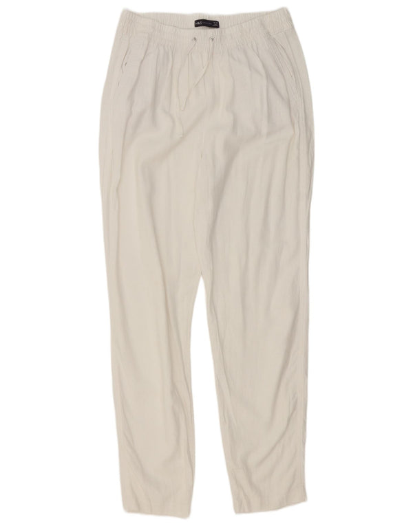 Calça Chino Cônica Feminina Marks & Spencer Reino Unido 14 Grande W32 L31 Branca