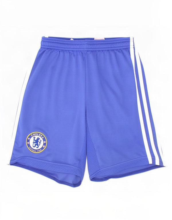 Shorts esportivos Adidas Boys Chelsea FC 11-12 anos azul poliéster