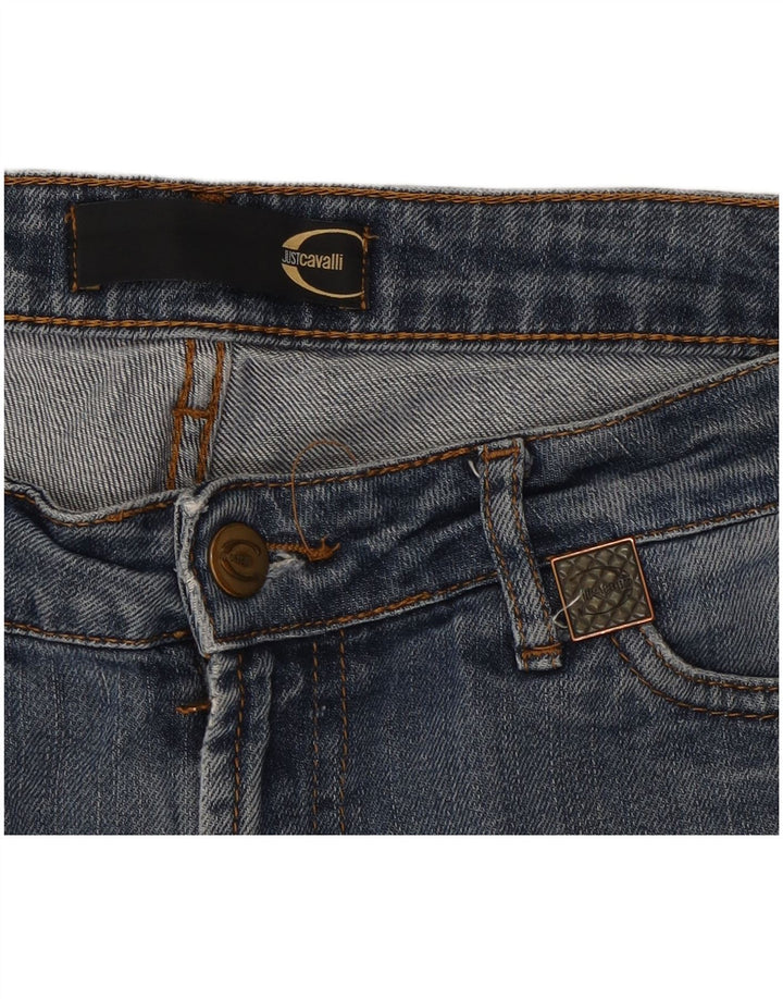 Just Cavalli Jeans Slim Feminino W32 L35 Azul