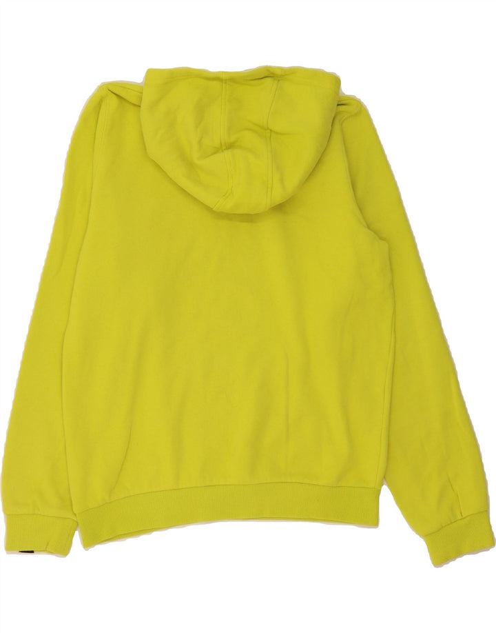 ELLESSE Boys Graphic Hoodie Jumper 13-14 Years Yellow Cotton Vintage Ellesse and Second-Hand Ellesse from Messina Hembry 