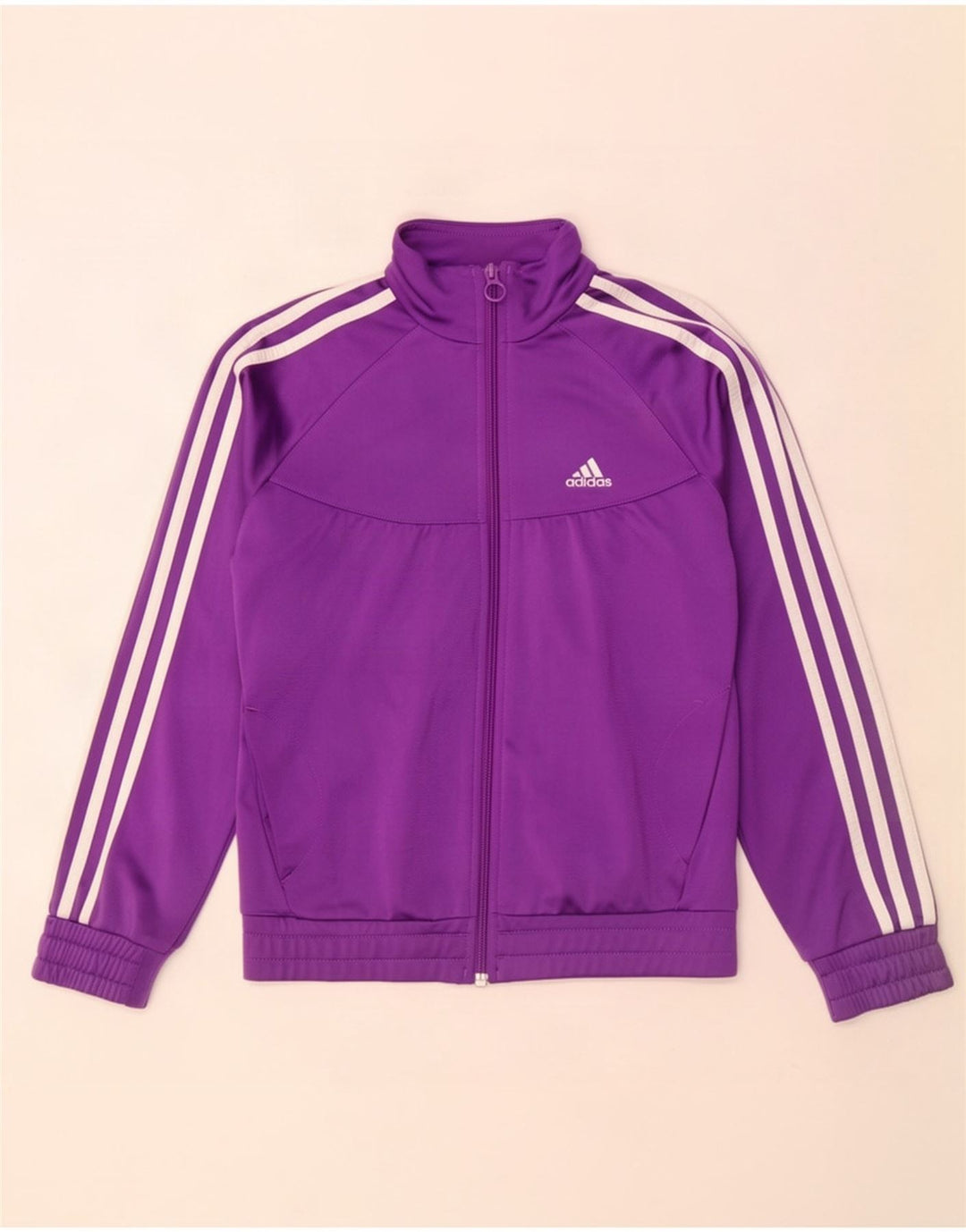 Jaqueta Adidas Meninas Treino Top 11-12 Anos Roxo Poliéster