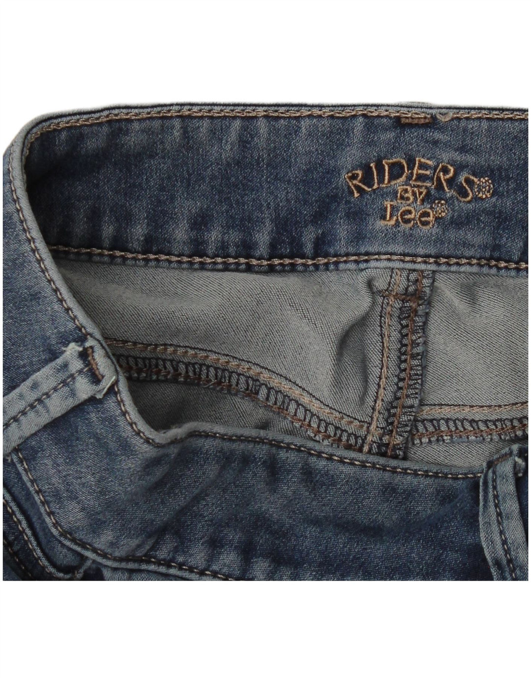 Lee Womens Riders Slim Jeans W32 L27 Azul