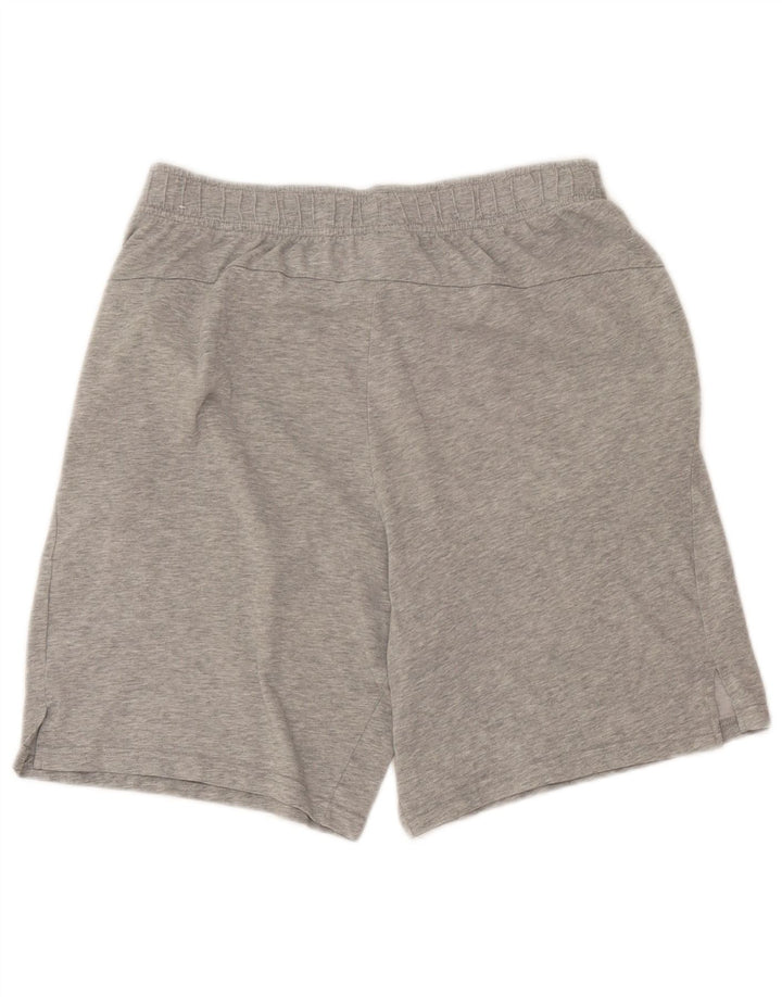 Shorts esportivos masculinos Nike Dri Fit cinza médio algodão