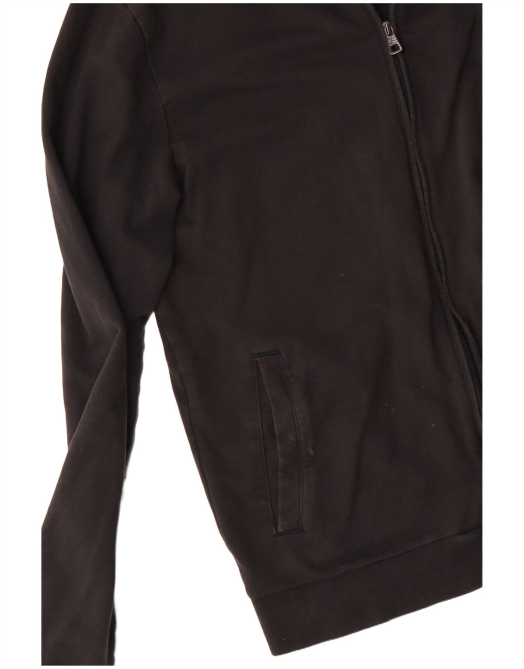 Emporio Armani Mens Treino Top Jaqueta Médio Algodão Preto