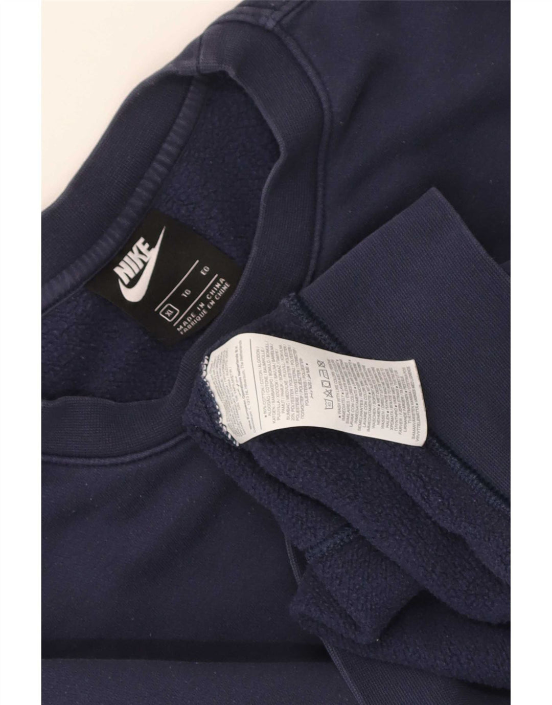 Moletom masculino Nike Jumper XL azul marinho algodão