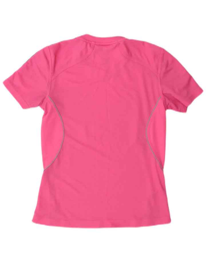 Camiseta Feminina Adidas Top UK 8 Pequena Rosa Poliéster
