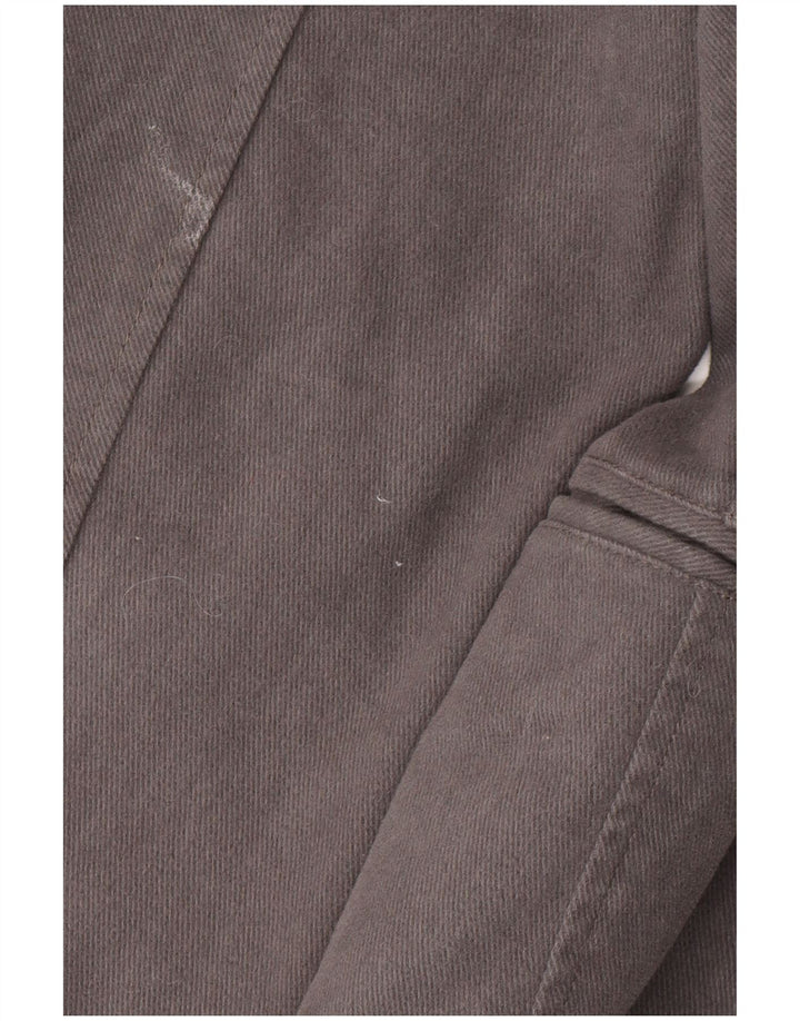 Jaqueta Blazer Masculina Rifle com 2 Botões UK 44 2XL Algodão Cinza