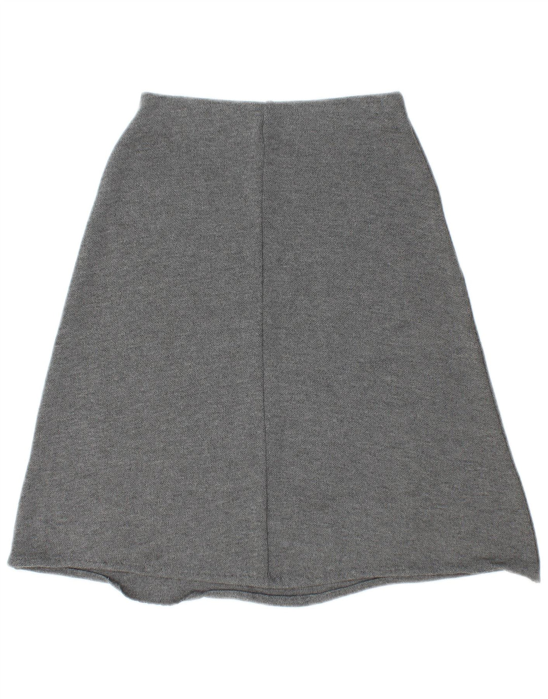 Saia feminina Zara A-Line pequena W28 poliéster cinza