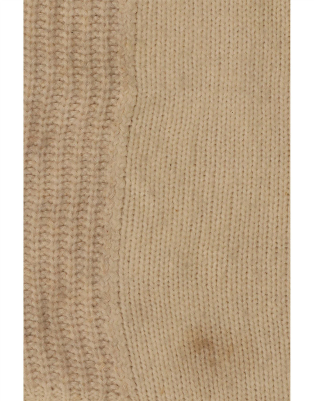 Suéter feminino Marks & Spencer com gola tartaruga Reino Unido 10 pequeno off white