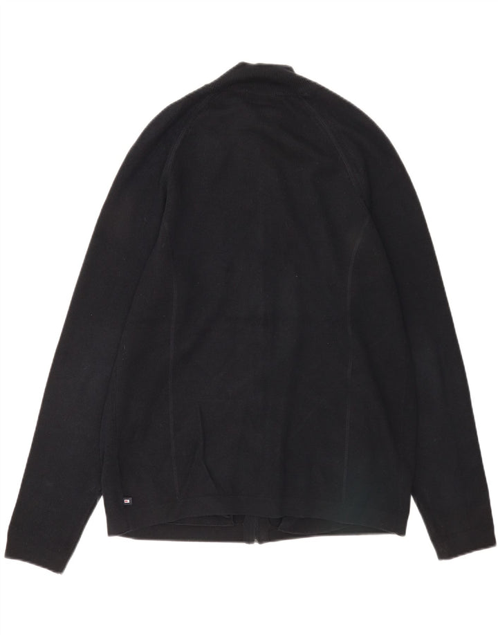 Suéter masculino Marks & Spencer Blue Harbor Cardigan médio algodão azul marinho