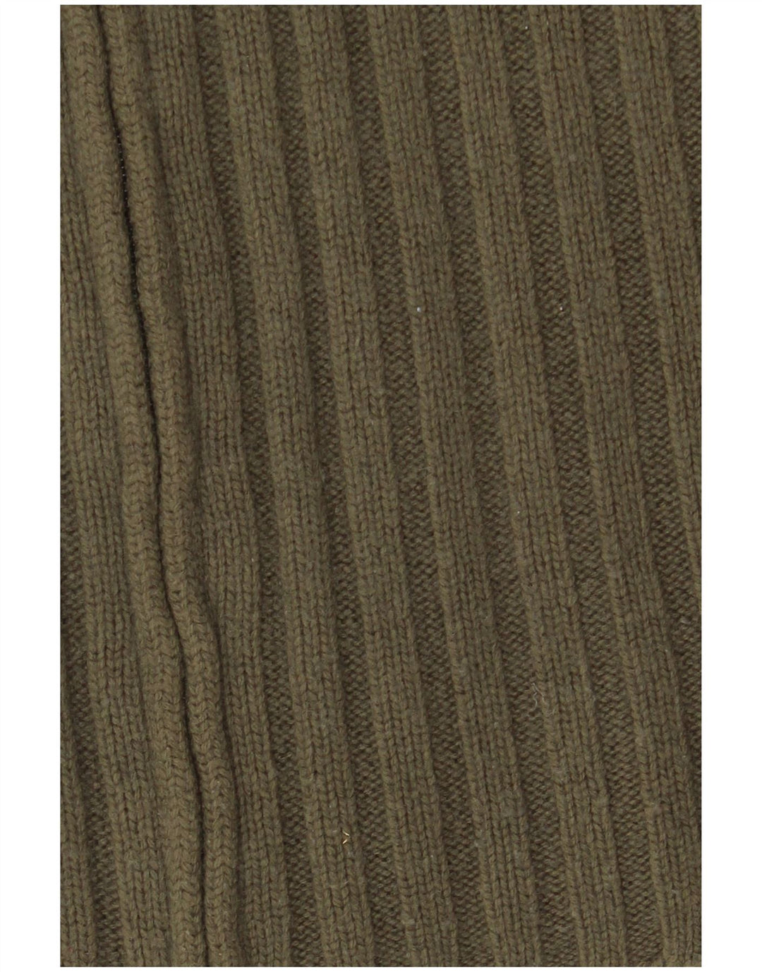 Suéter cardigã masculino com zíper completo Levi's grande lã de cordeiro cáqui