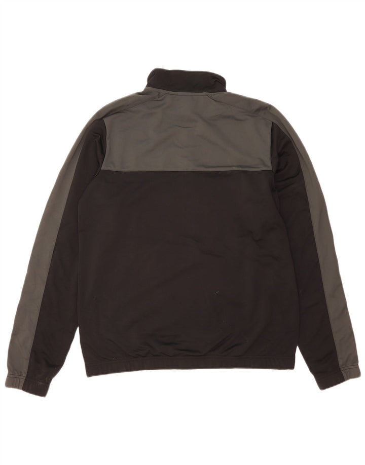 Nike Mens Treino Top Jaqueta Médio Preto Colorblock Poliéster