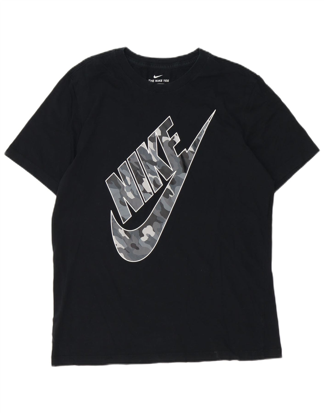Camiseta Nike masculina gráfica Top médio preto