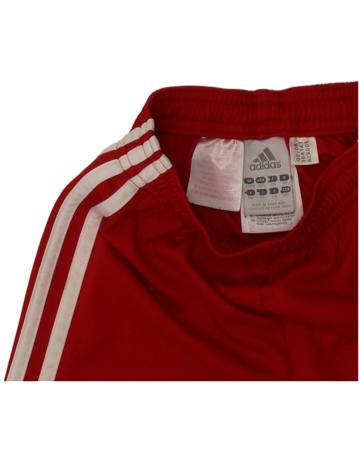 ADIDAS Garotos Liverpool Sport Shorts 5-6 Anos Poliéster Vermelho