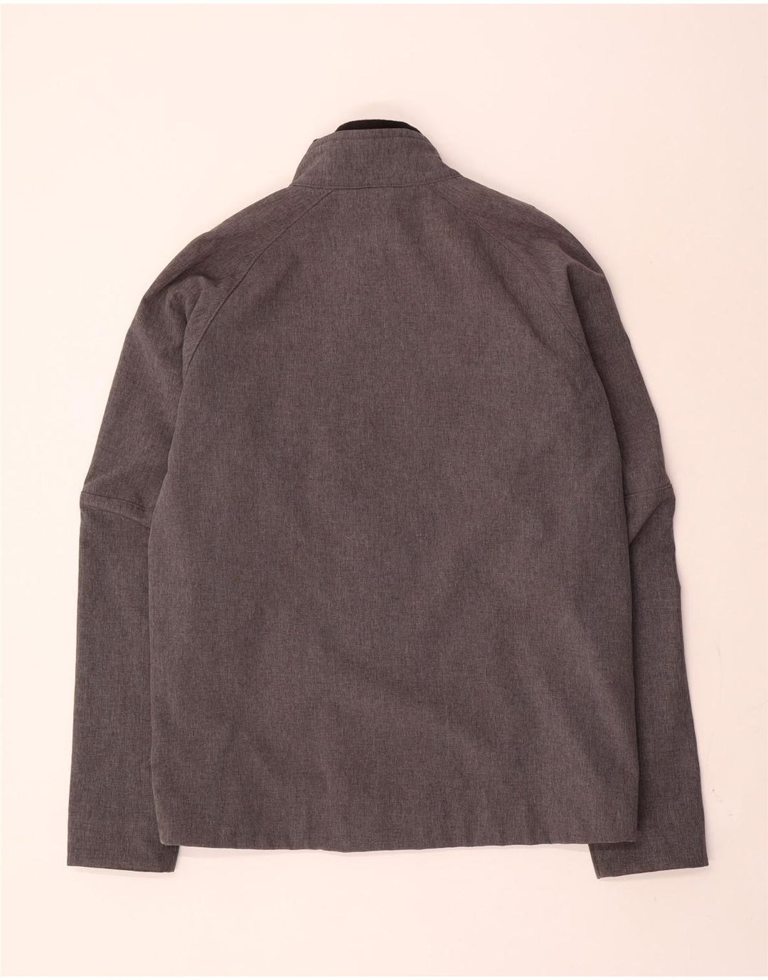 Jaqueta corta-vento masculina Hummel Graphic UK 40 poliéster cinza grande