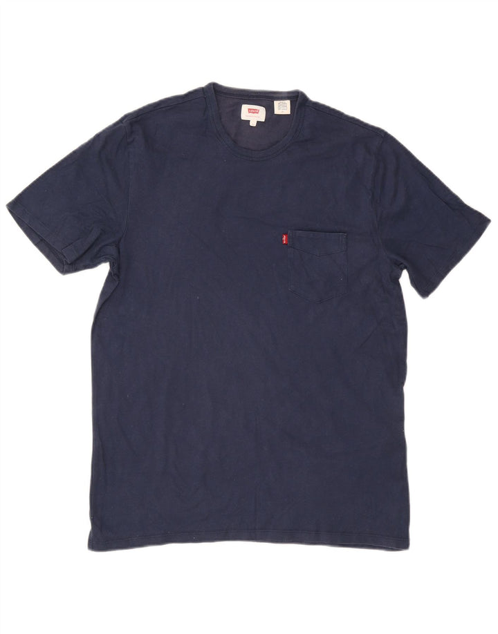 Camiseta masculina LEVI'S grande azul marinho