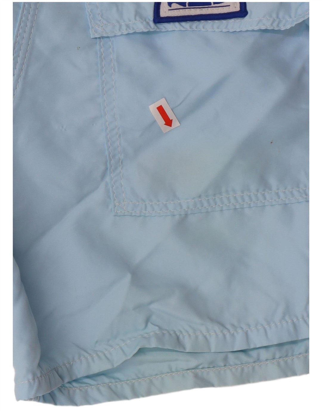 Shorts de natação masculino Sundek W31 médio azul listrado nylon praia