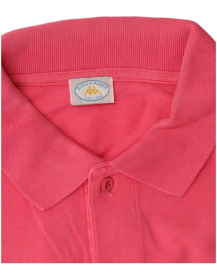Camisa polo masculina KAPPA XL rosa