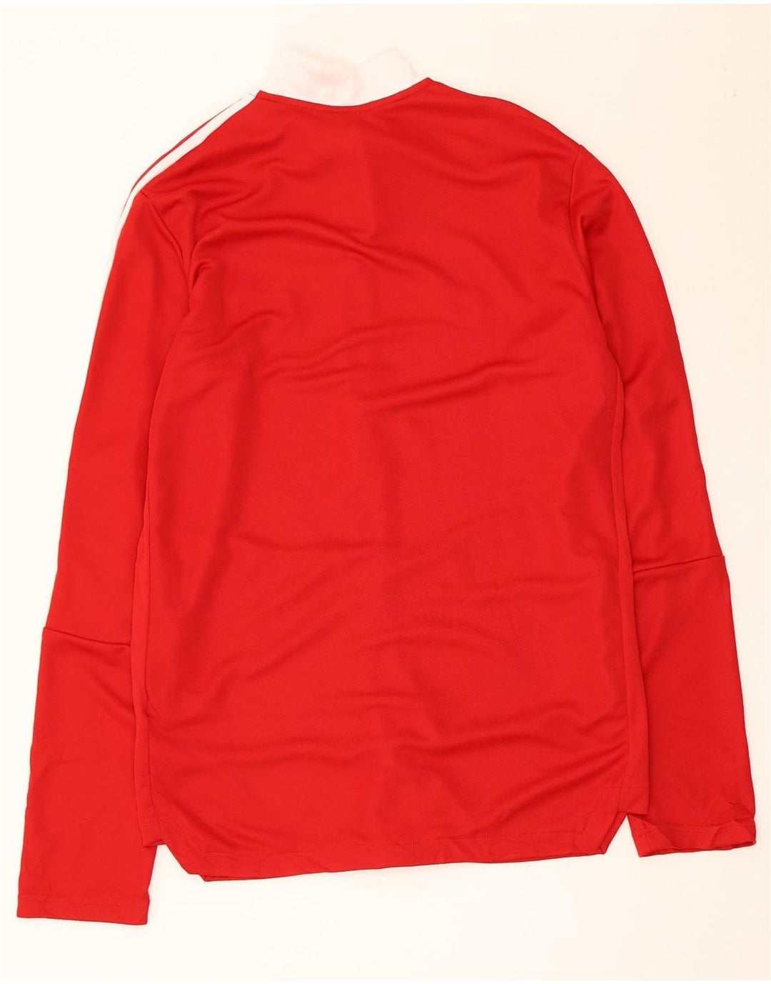 Adidas Mens Aeroready Tracksuit Top Jaqueta Médio Poliéster Vermelho