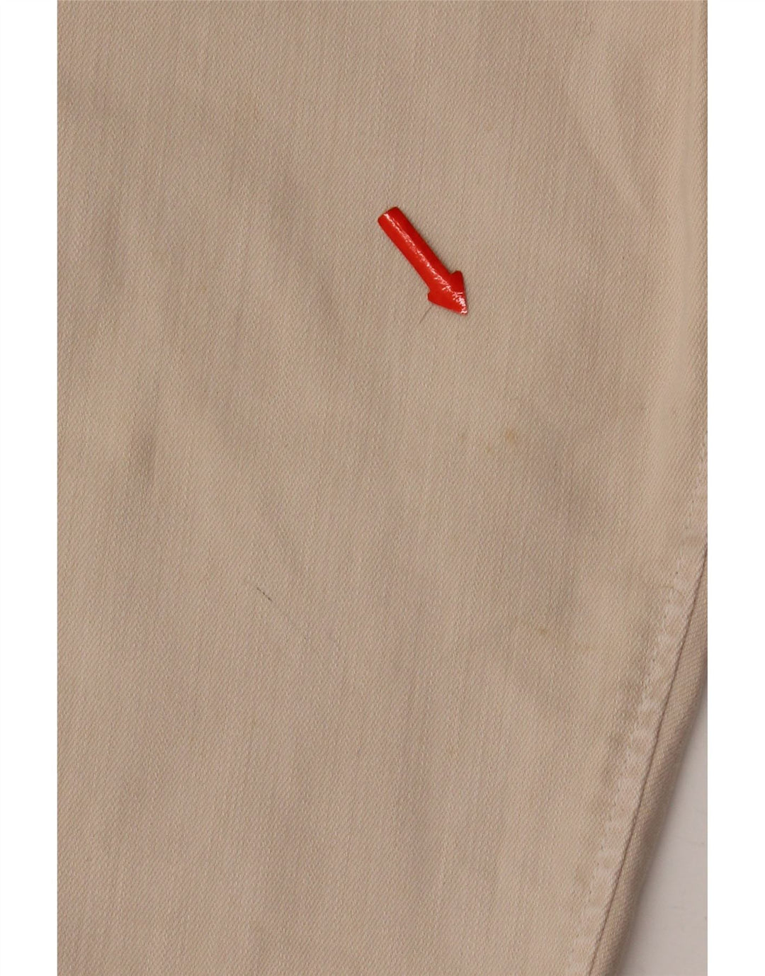 Jeans skinny masculino Levi's W29 L34 algodão bege