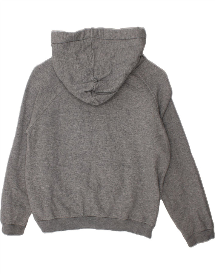 LEVI'S Boys Loose Fit Graphic Hoodie Jumper 9-10 Years Grey Cotton Vintage Levi's and Second-Hand Levi's from Messina Hembry 