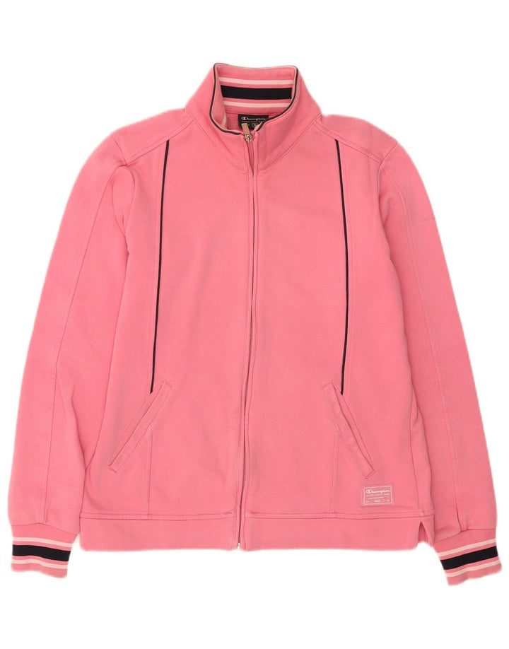 Jaqueta feminina Champion Easy Fit para treino UK 14 rosa médio
