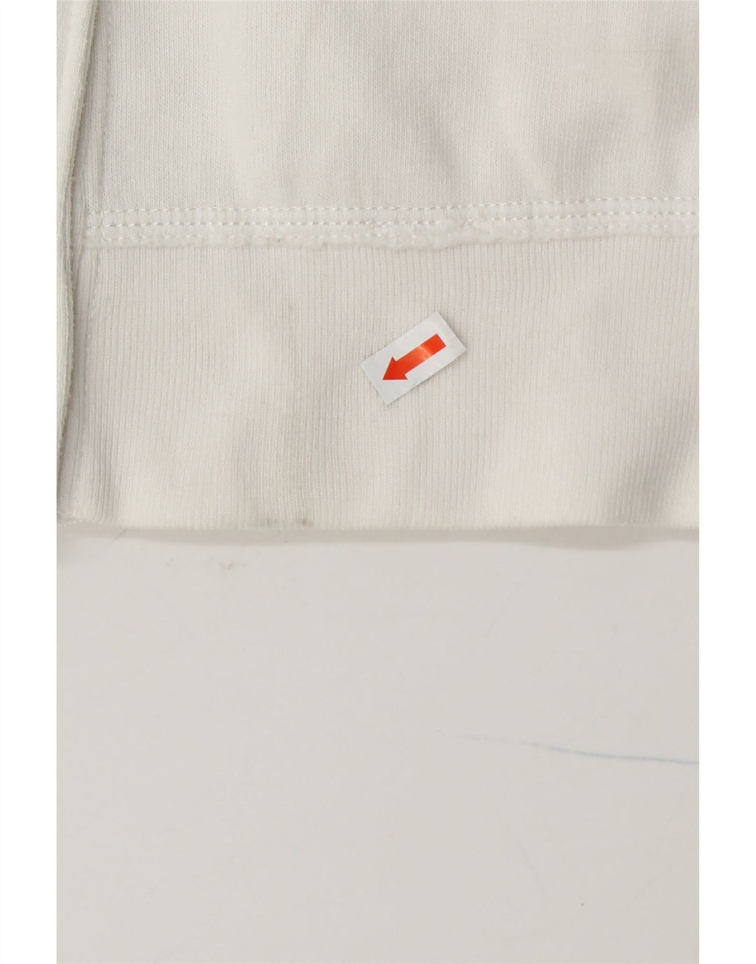 Jaqueta feminina HOLLISTER com agasalho gráfico UK 14 grande algodão branco