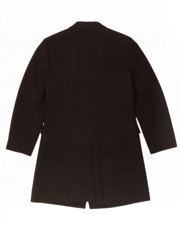 Sobretudo feminino Dkny US 14 XL lã preta