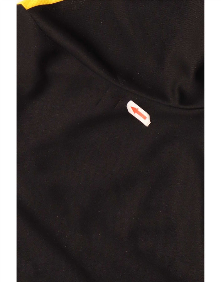 Kappa Mens Treino Top Jaqueta Médio Preto Colourblock Poliéster