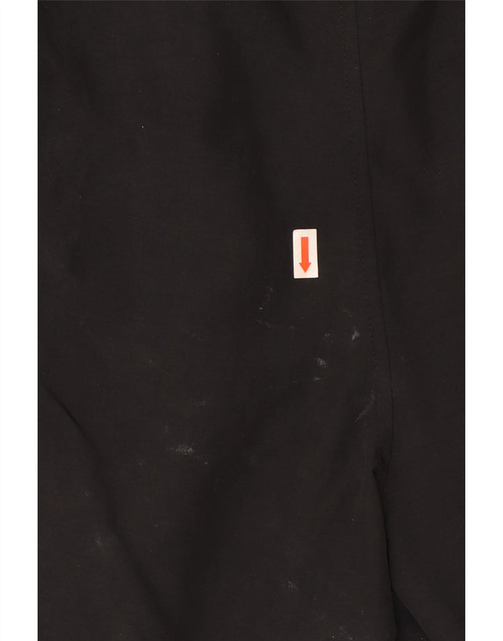 Shorts esportivos masculinos Lotto grandes pretos