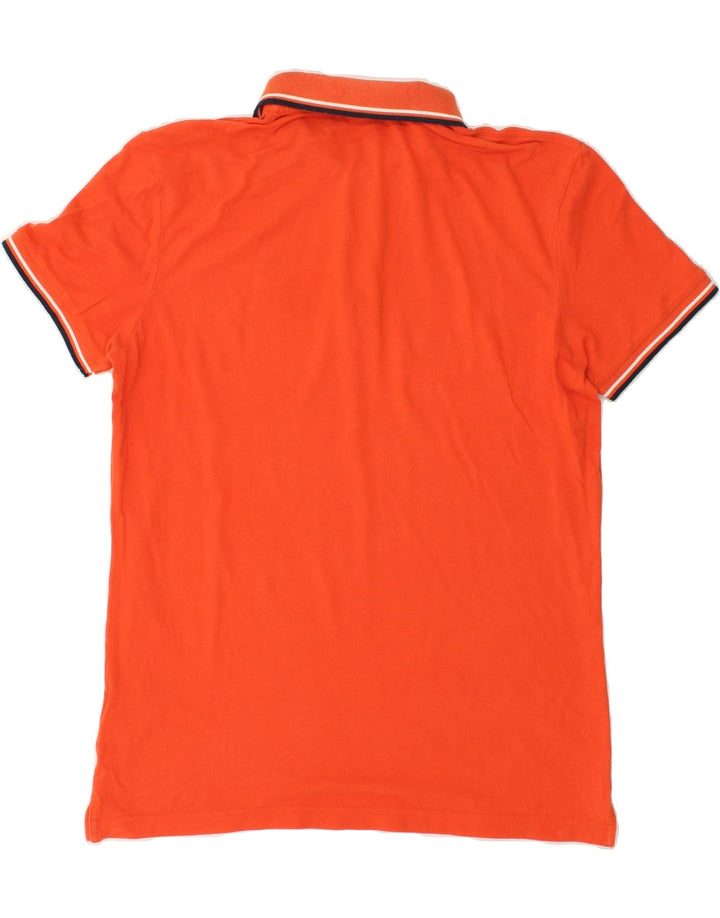 DIADORA Mens Polo Shirt XL Orange Cotton Vintage Diadora and Second-Hand Diadora from Messina Hembry 