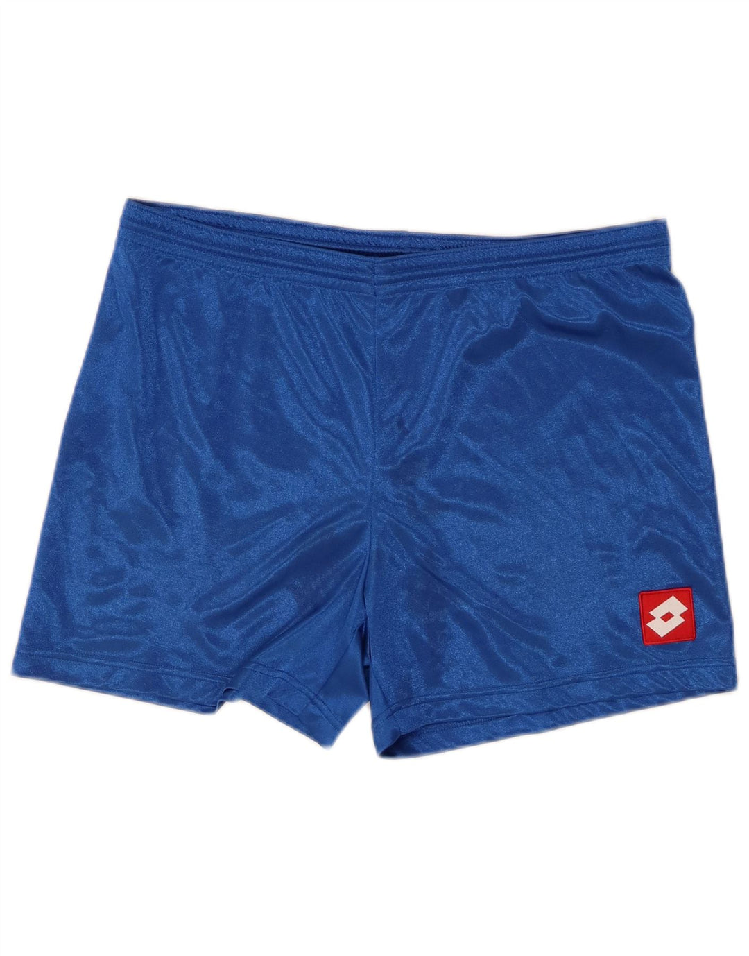 Shorts esportivos masculinos Lotto poliéster azul médio