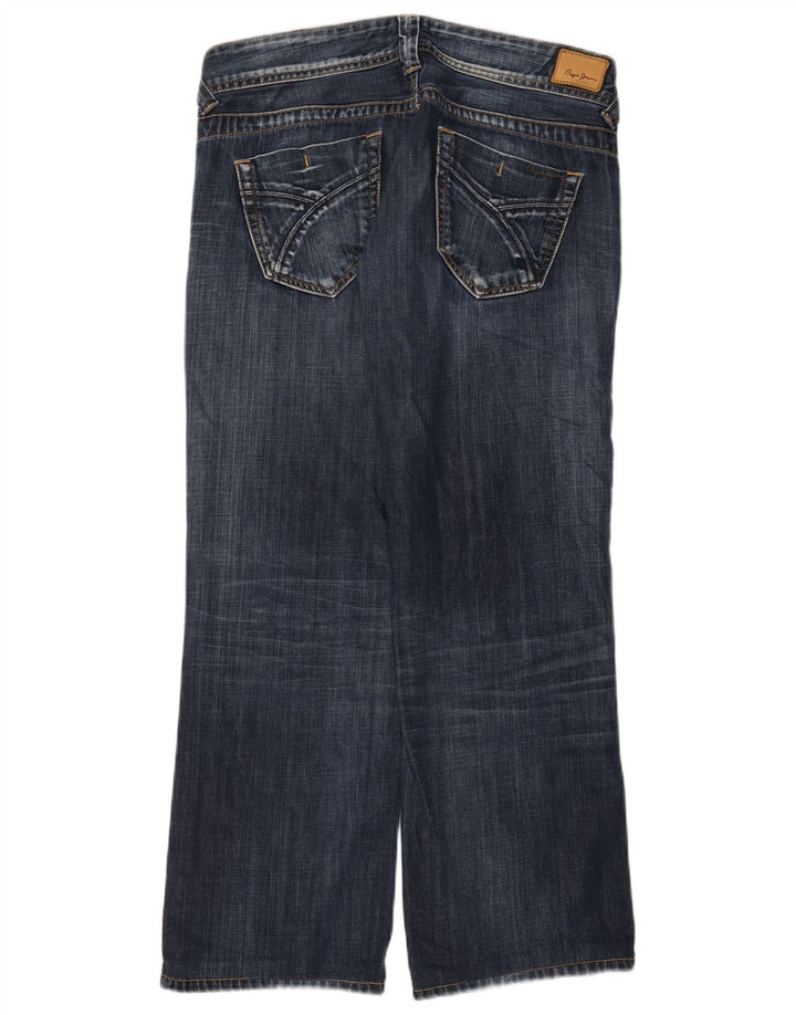 PEPE Jeans Feminino Solto W31 L34 Azul Algodão