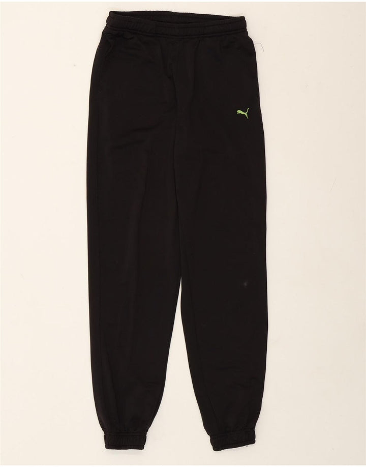 Calça de treino Puma Boys Graphic Joggers 13-14 anos preto poliéster