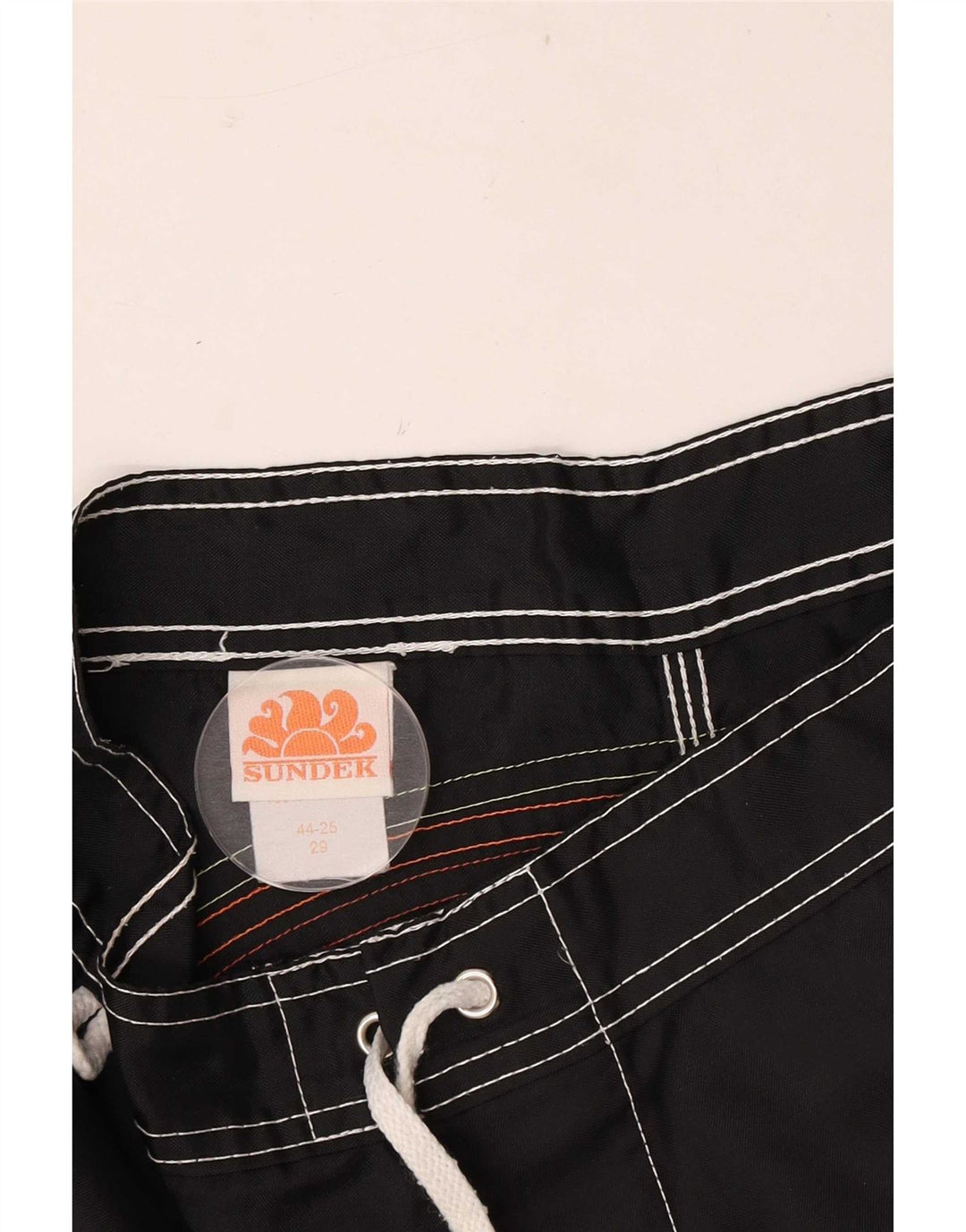 Shorts de natação masculino Sundek pequeno preto nylon