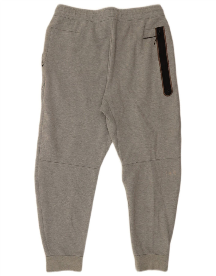 Calça de treino masculina Nike joggers cinza médio algodão