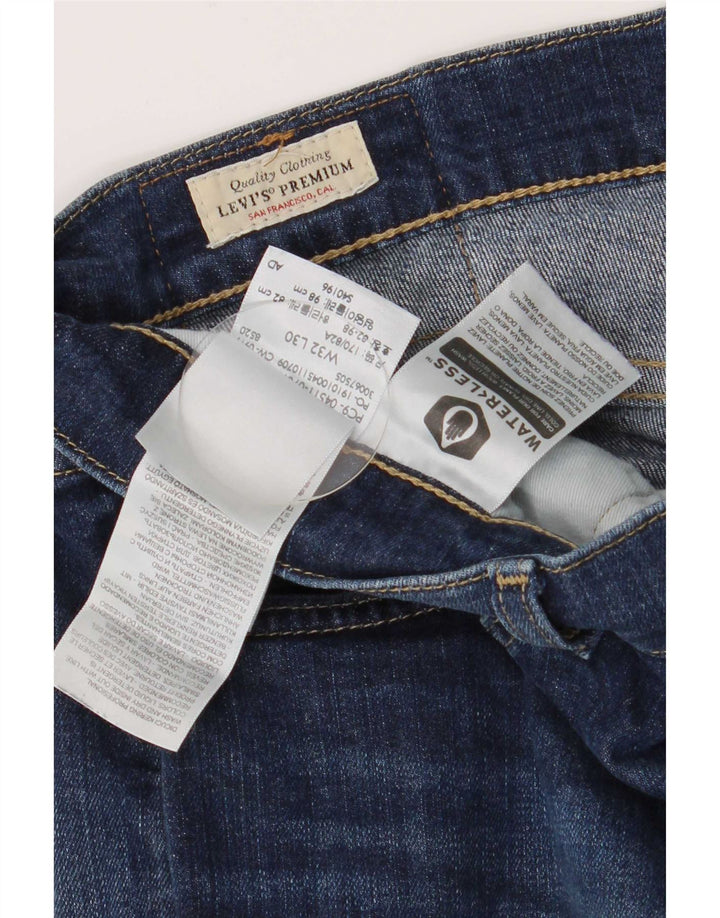 Levi's Masculino 511 Slim Jeans W32 L30 Azul Algodão