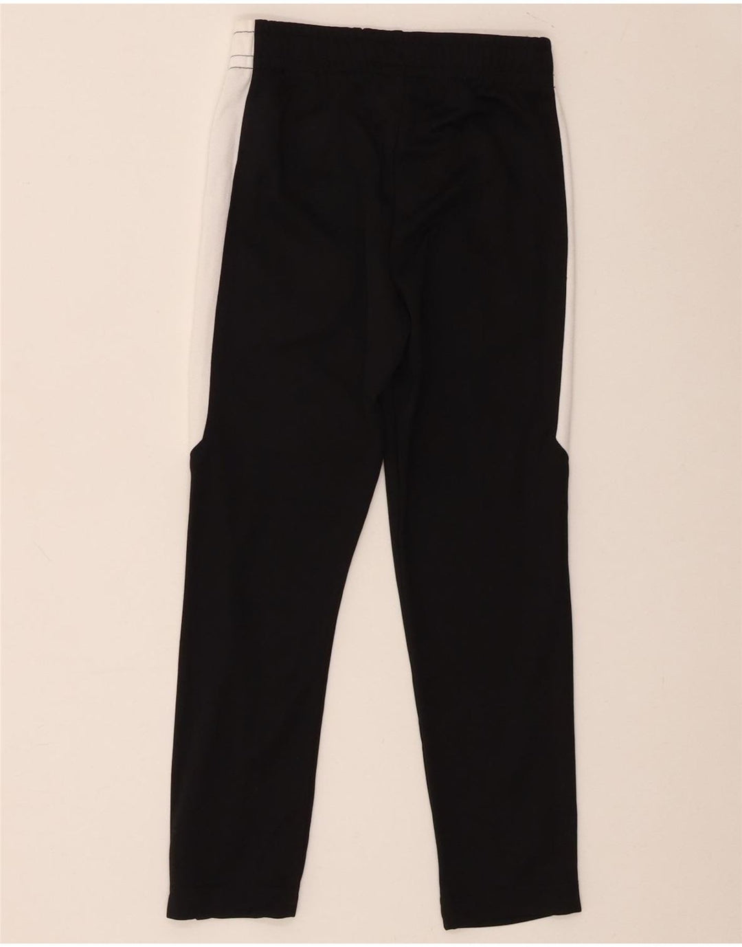 Calça de treino Nike Boys 6-7 anos grande preto colorblock poliéster