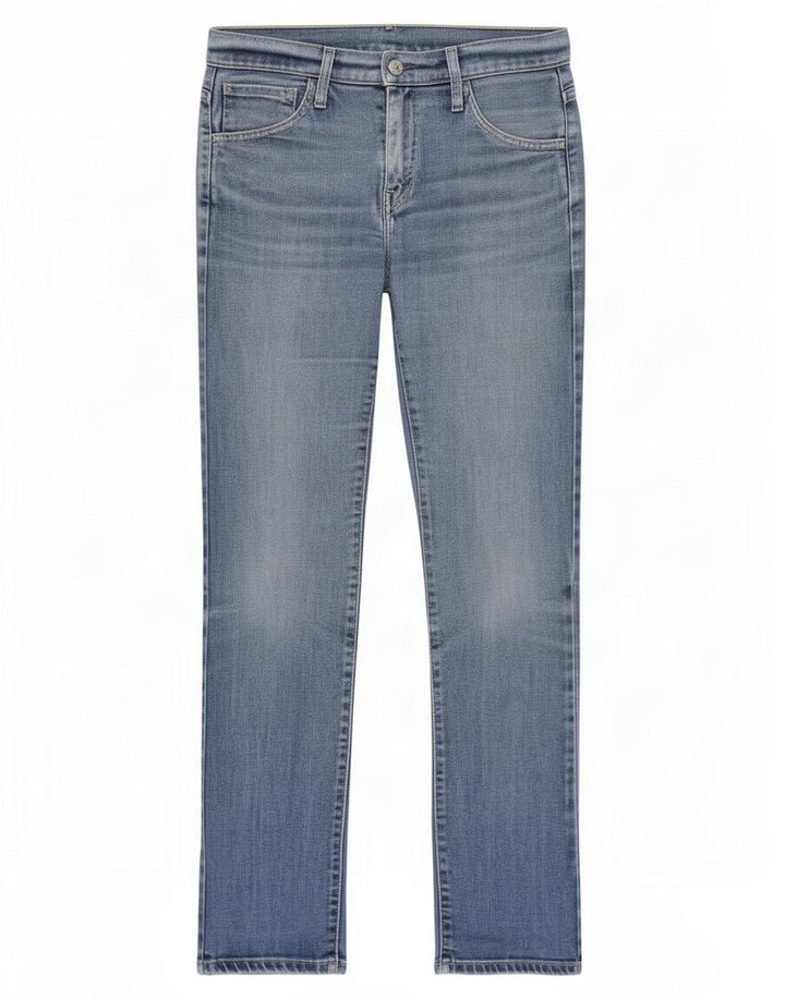 Jeans slim feminino Levi's W27 L32 algodão azul