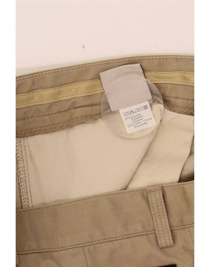Calça chino reta masculina Avirex W33 L29 poliéster bege