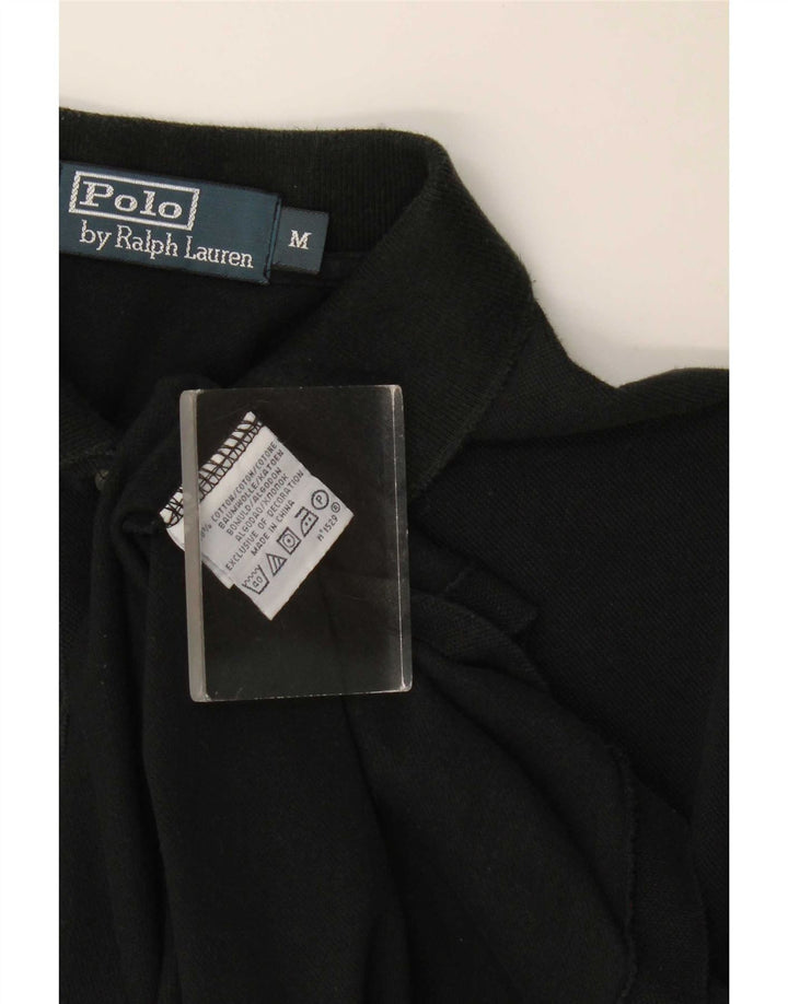 Polo Ralph Lauren Camisa masculina média de algodão preto