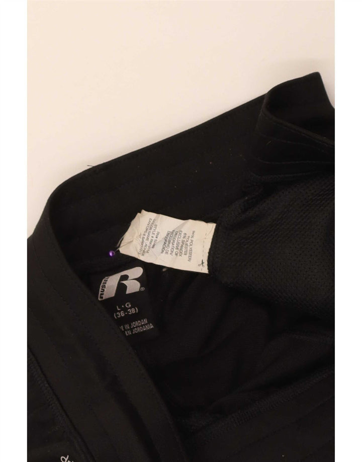 Russell Athletic Mens Dri-Power Sport Shorts Grande Poliéster Preto