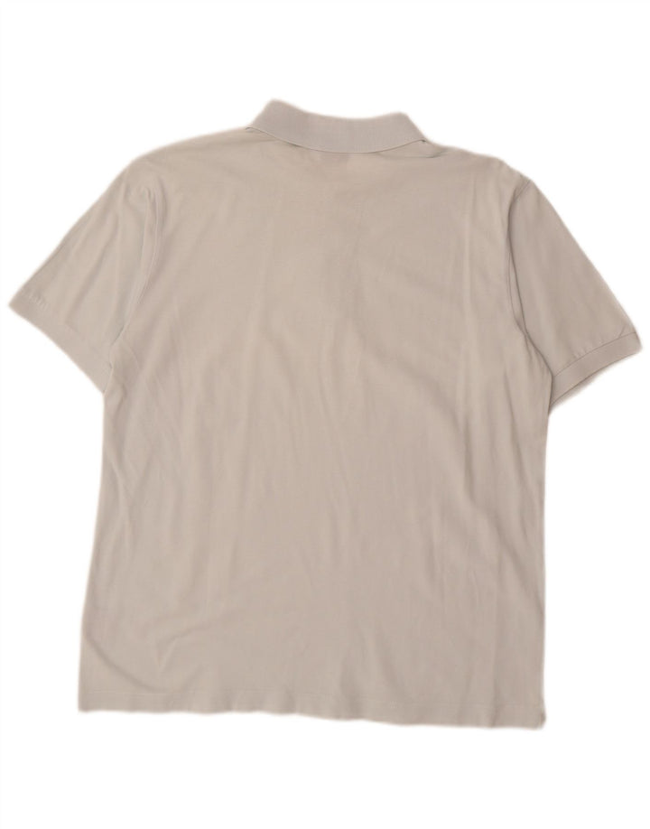 Camisa polo masculina Kappa médio algodão branco