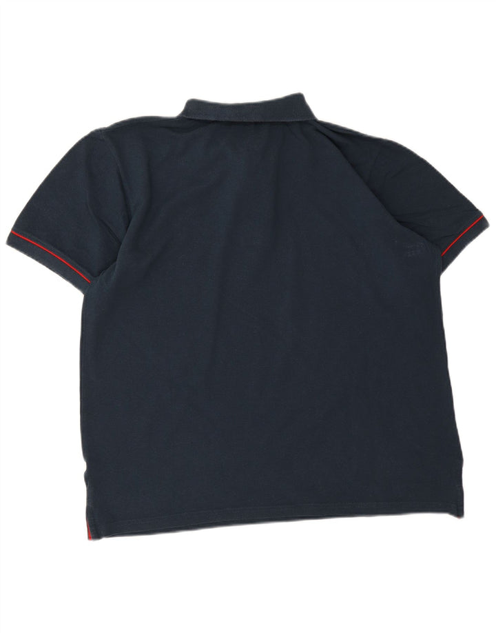 Camisa polo masculina Avirex grande azul marinho